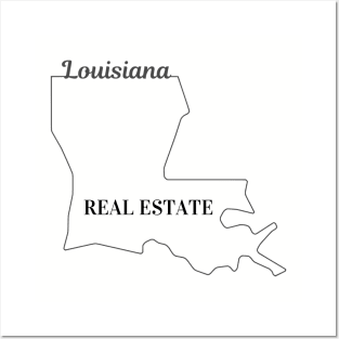 Louisiana Real Estate Posters and Art